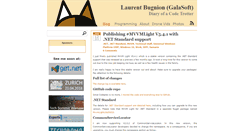 Desktop Screenshot of blog.galasoft.ch